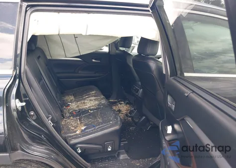 2015 Toyota Highlander Xle V6 from USA, damaged, VIN 5TDJKRFH5FS105557